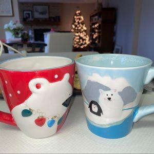 Oneida Two Ceramic Mugs